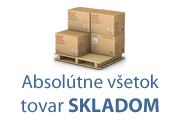 Absolútne všetok tovar skladom