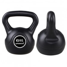 Kettlebell čierny - 6kg