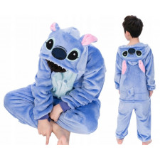 Plyšový overal Kigurumi - vzor Stitch - 130-140 cm